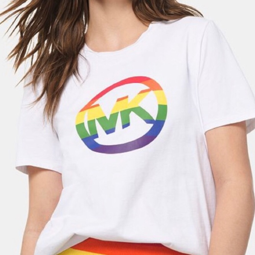 Rainbow Pride Michael Kors T-shirt w/ FREE HAT